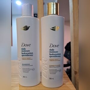 New Dove Damage Therapy Daily Moisture Hydration Shampoo and Conditioner Set
